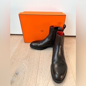 Hermès Kross Training Ankle Chelsea Boots